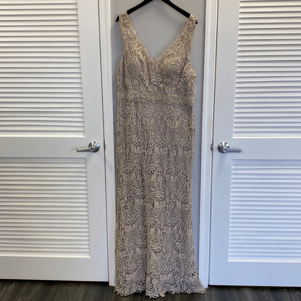 Floor length special occasion gown